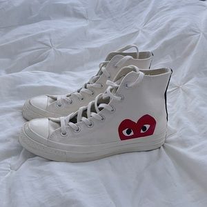 Comme des Garcons Converse White